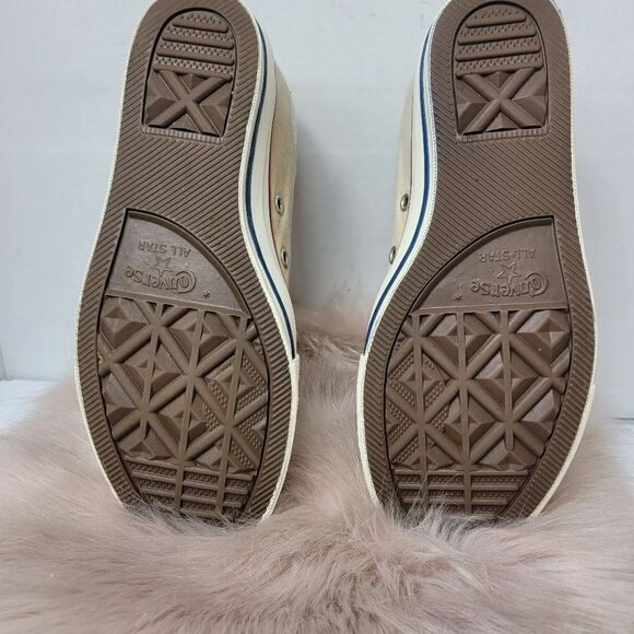 Converse Chuck Taylor All Star Lux Mid Hidden Wedge Sneaker Shoes Size8 - Picture 12 of 12